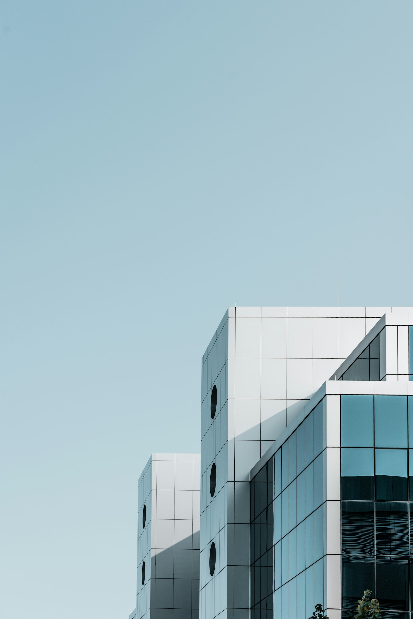 Modern commercial premises exterior